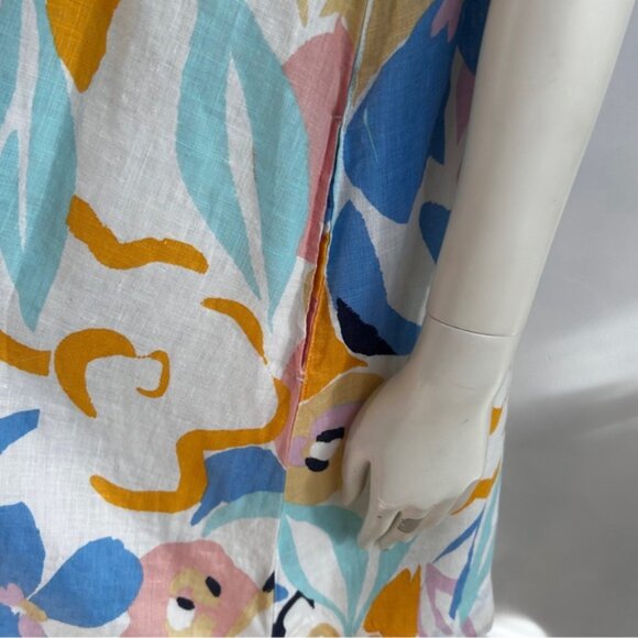 Rachel Zoe 100 Linen Trapeze Dress - Picture 6 of 14